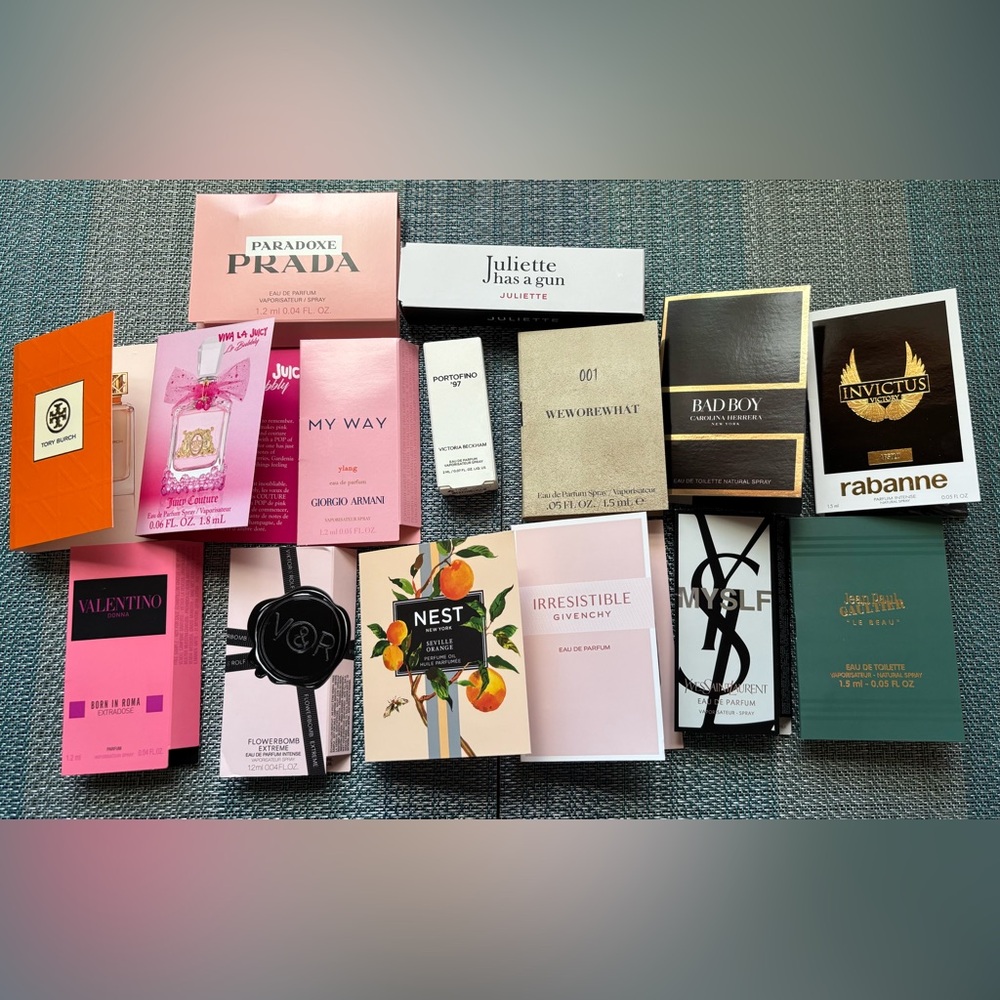 Designer Fragrance Sample Collection